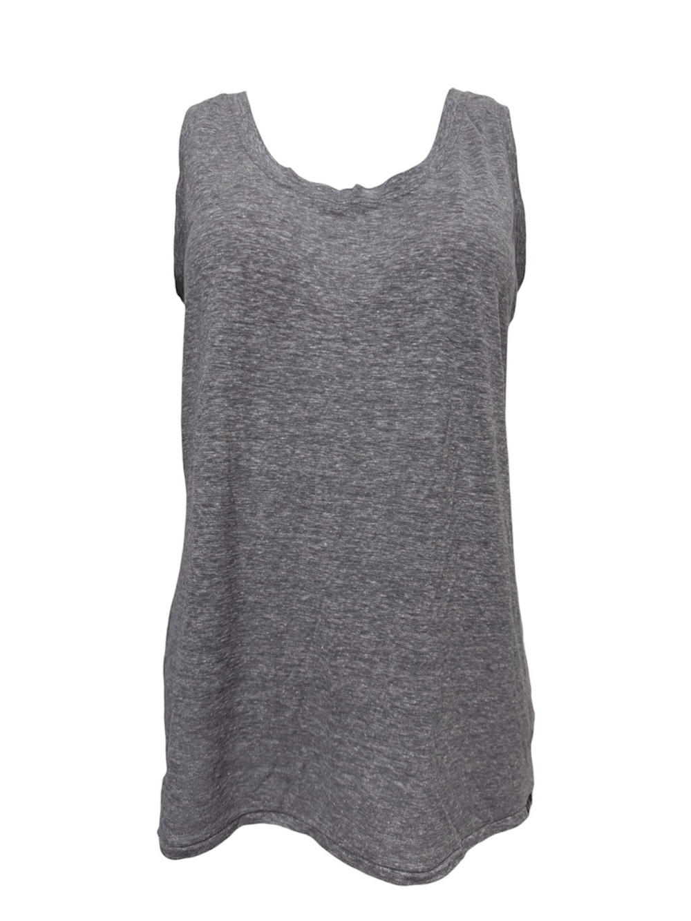 Prana Cozy Up Tank Top Hemp Blend Top in Heathered Medium